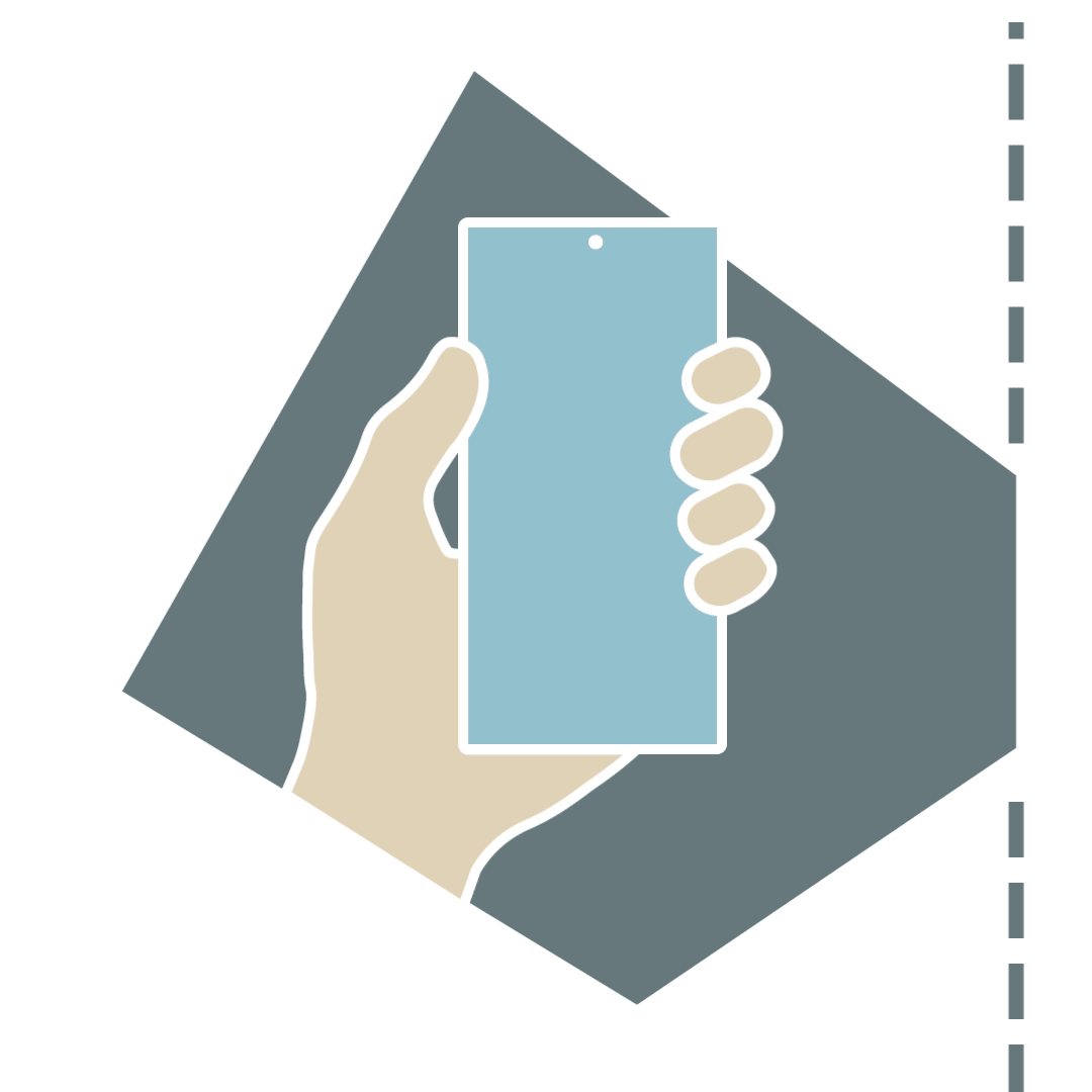 Stellenanzeigen in der Leuphana App, Animation